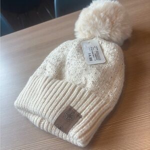 NWT Cozy Cream Knit Beanie
